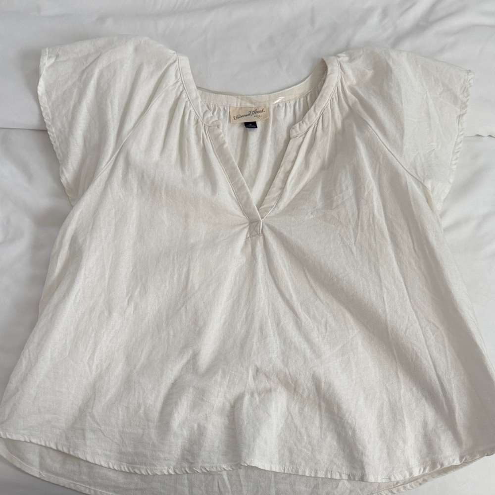Universal Thread Off-White Blouse - image 1